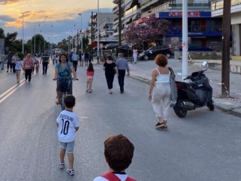 Πεζοδρόμηση Νικολάου Πλαστήρα στην Καλαμαριά
